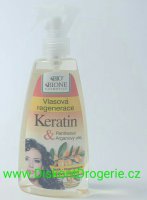 BC Bione Cosmetics Keratin Arganový olej vlasová regenerace 260 ml