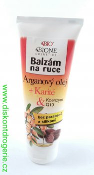 Balzm na ruce ARGANOV OLEJ + KARIT 205 ml