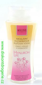 BC Bione Cosmetics HYALURON LIFE MICELRN VODA 255ML