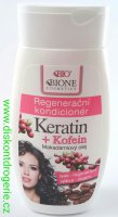 BC Bione Cosmetics Keratin Kofein regeneran kondicionr na vlasy (Macadamia Oil) 250 ml