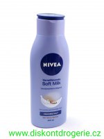 NIVEA MLKO Soft MILK 400ML pro suchou ple SHEA BUTTER