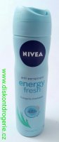 NIVEA DEODORANT antiperspirant  ENERGY FRESH pro ENY 150ml