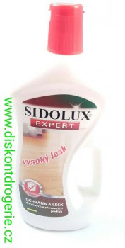 SIDOLUX Expert ochrana a lesk devnch a plovoucch podlah 750ml