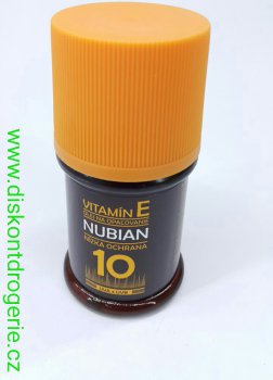 Nubian olej na opalovan SPF10 60 ml