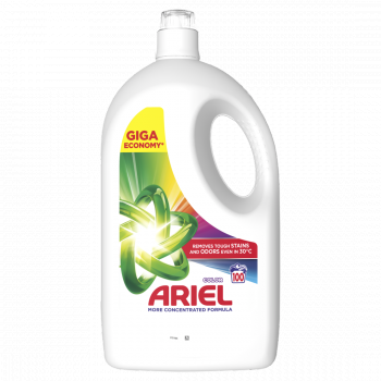 Ariel gel 100 pracch dvek 4,5l color