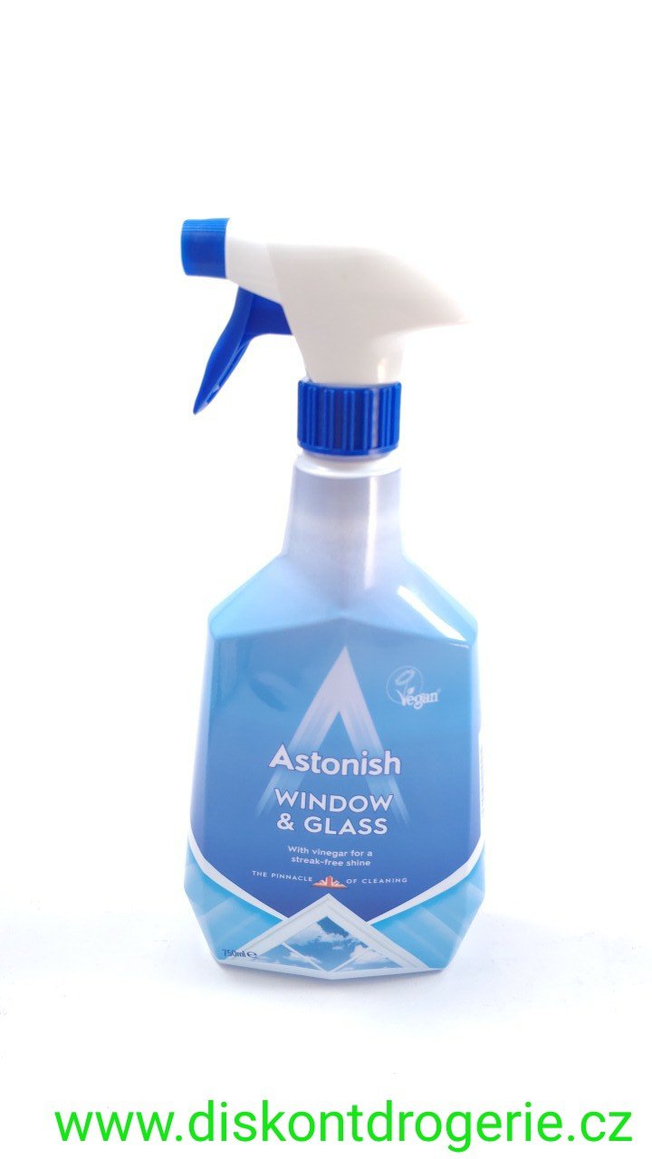 ASTONISH GLASS CLEANER 750ML ČISTIČ SKEL Drogerie, parfémy, BIO produkty