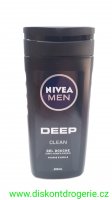 NIVEA sprchov gel pro mue DEEP CLEAN 250ML