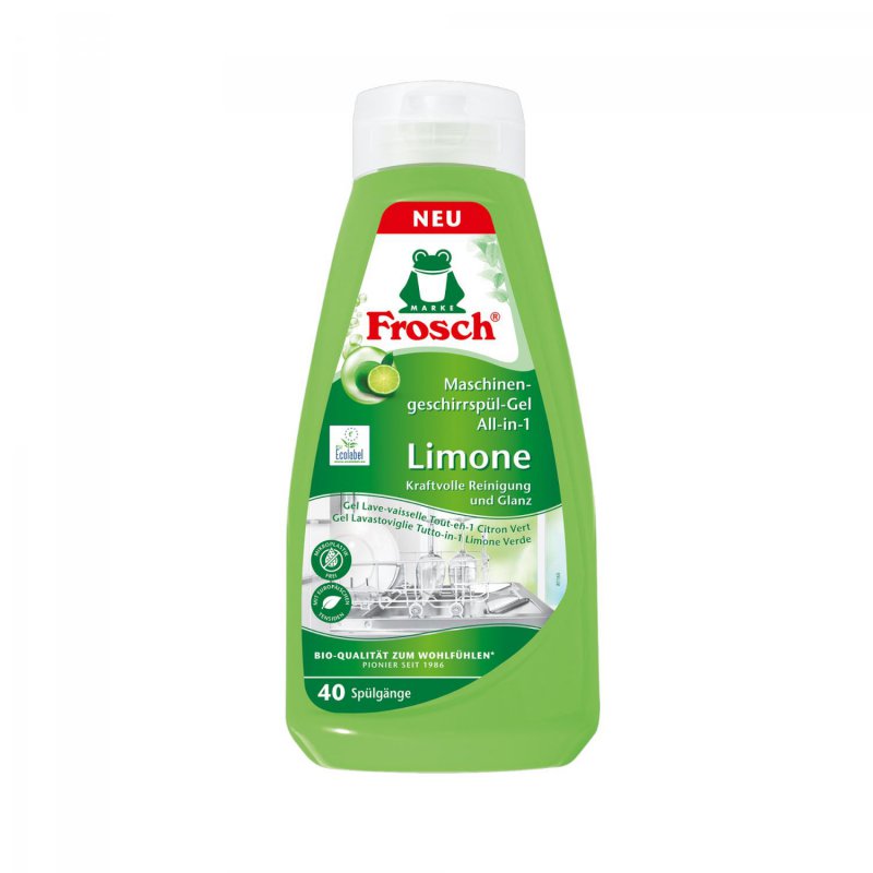 Frosch do myčky gel all in 1 limetka 650 ml
