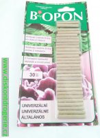 Biopon tyinky hnojc univerzln 30 ks