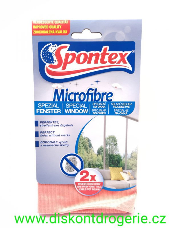 ŠVÉDSKÁ UTĚRKA NA OKNA SPONTEX Window wonder