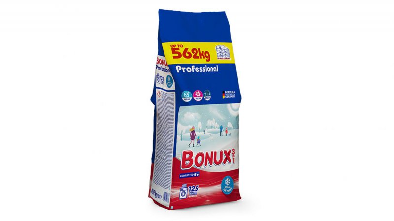 Bonux White Professional Ice Fresh prací prášek 8,12 kg 125 PD