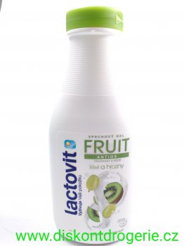 Lactovit Fruit Kiwi a hrozny sprchov gel 500 ml