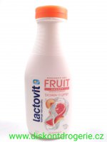 Lactovit Fruit Broskev a grep sprchov gel 500 ml