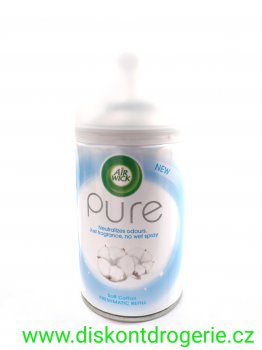 Air Wick Freshmatic Pure npl do osvovae vzduchu erstv bavlna 250 ml