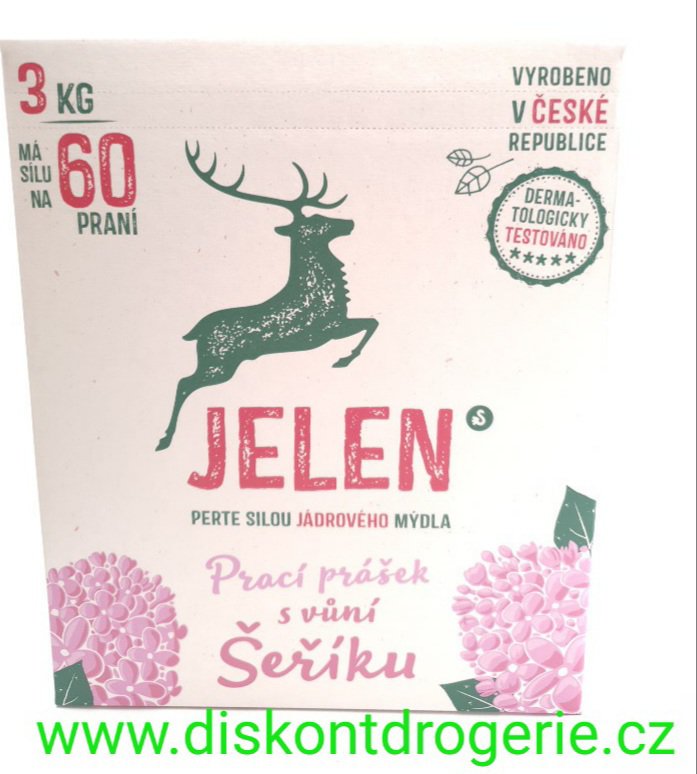 JELEN PRÁŠEK 3KG ŠEŘÍK