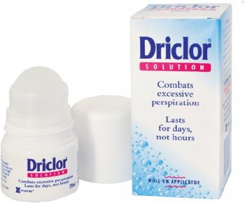 Driclor solution roll-on 20 ml
