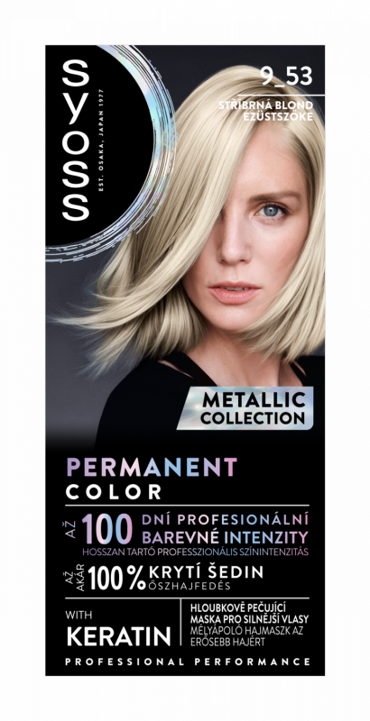 Syoss 9-53 zářivě stříbřitý