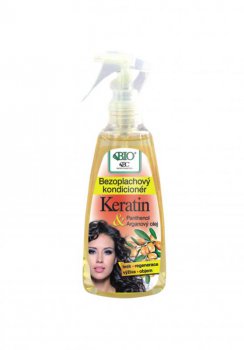 Bezoplachov kondicionr KERATIN + ARGANOV OLEJ s panthenolem 260 ml: