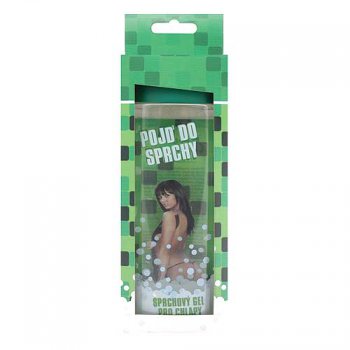 Bohemia Gifts - poj do sprchy - drkov sprchov gel 300 ml - 3D pro chlapy v krabice - zelen