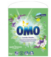 Omo univerzln prac prek apple & water lily 5 kg, 100 dvek dovoz Nmecko