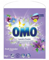 Omo univerzln prac prek fresh lavender & mint 5 kg, 100 dvek - dovoz Nmecko