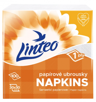Ubrousky Linteo Satin 30x30cm 100ks
