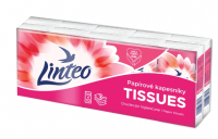 Linteo Soft & Delicate paprov kapesnky 3-vrstv 10 x 10 ks