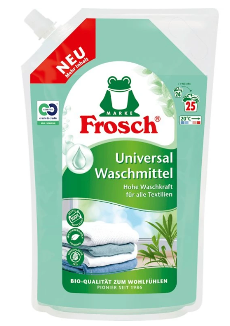 Frosch prací gel Universal 1,5 l, 25 dávek