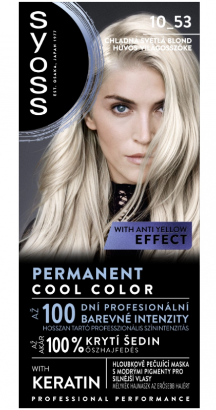 Syoss 10-53 chladná světlá blond