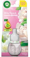Air Wick Essential Oils White Peony & Jasmine Blossom - Pivo�ka a jasm�nov� kv�t elektrick� osv�ova� n�hradn� n�pl� 19 ml