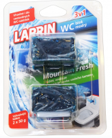Larrin WC blok do ndre Mountain Fresh 2 x 50 g