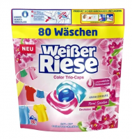 Weisser Riese Color Trio Caps Aromaterapie Orchidejov a makadamov olej 80 dvek 960 g