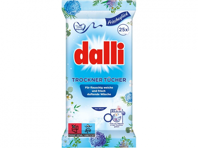 Dalli utěrky do sušičky 25 ks