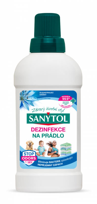 Sanytol dezinfekce na prádlo 500ml active fresh