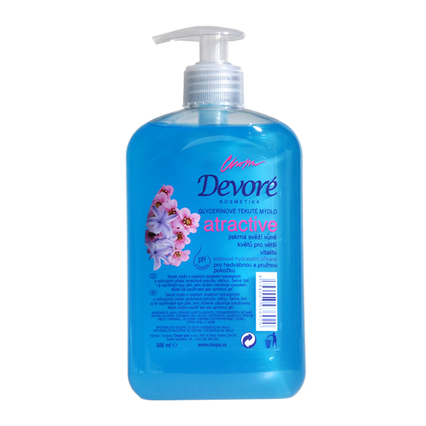 MÝDLO tekuté CHOPA 500ML  ATRACTIVE pozor BEZ PUMPIČKY