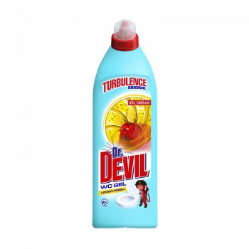 Dr.devil wc gel isti turbulence 1l lemon fresh