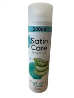 Gillette satin care gel aloe vera sensitive 200ml
