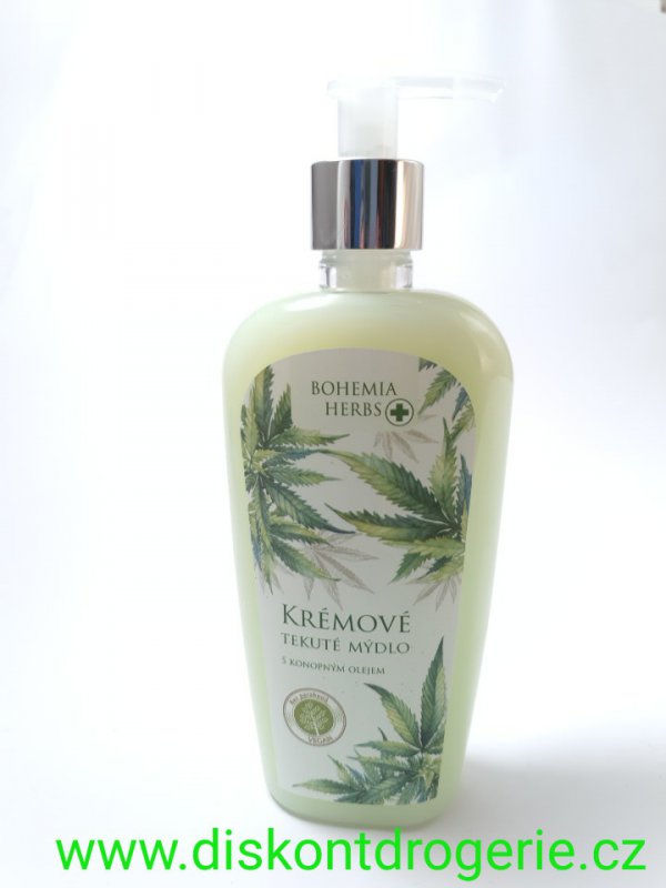 BOHEMIA Cannabis krémové tekuté mýdlo 300 ml