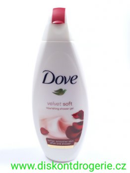 DOVE SPRCHOV GEL VELVET SOFT 250ML