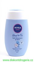 Nivea baby jemn koupel pro cel tlo i vlasy 200 ml