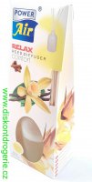 JEES RELAX REED DIFFUSER VANILLA KISS + 7ks ratanovch tyinek