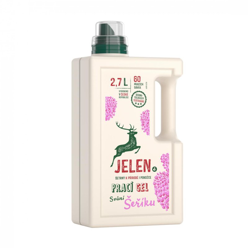 Jelen prací gel s vůní šeříku 2,7 l