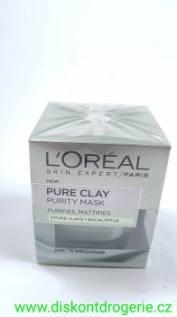 LOral Pure Clay Purity Mask istic pleov maska 50 ml