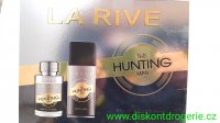 LA RIVE drkov KAZETA THE HUNTING MEN edt 75ml + deodorant 150ml