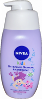 Nivea baby sprchov gel 500ml s pumpikou girl