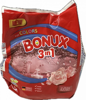 Bonux400 g 7 pracch dvek color rose
