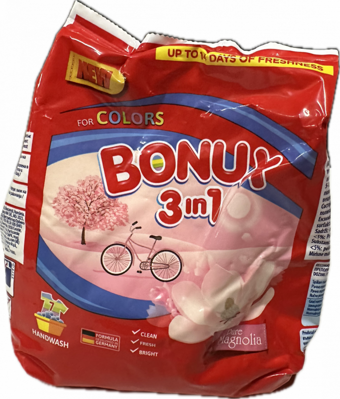 Bonux400 g 7 pracích dávek color magnolia