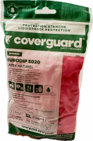 Rukavice gumov coverguard eurodip . 8
