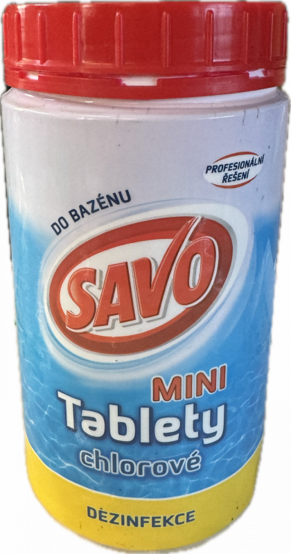 Savo chlorové tablety mini komplex 3v1 760 g