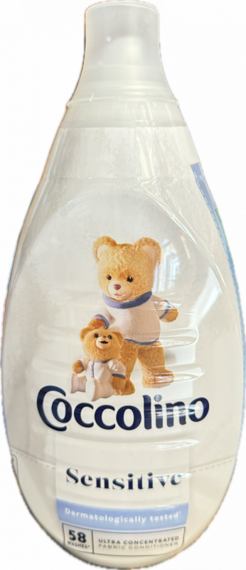 Coccolino 870ml aviváž ultimate sensitive 58 pracích dávek!